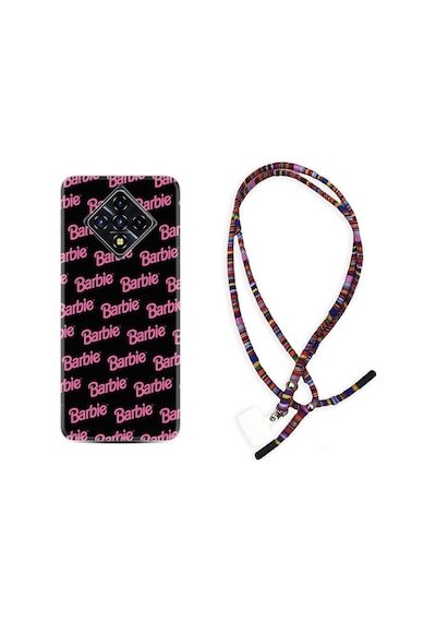 Infinix Zero 8 Kılıf Rasta Boyun Askılı Barbie 1404