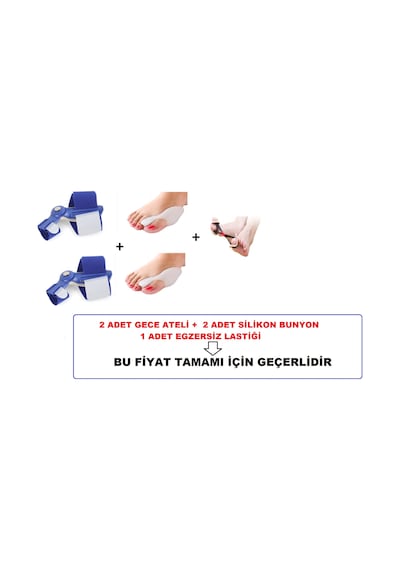 Halluks Valgus Gece Ateli Hallux Valgus  Ayak Set Standart