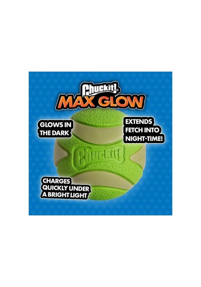 Köpekler İçin Max Glow Ball Oyuncak - Küçük 5 Cm Çap