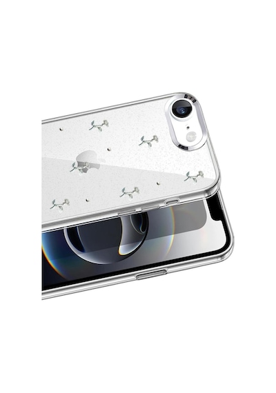 Apple iPhone Uyumlu  16e Uyumlu Fiyonk Desenli Kapak - Desen 4