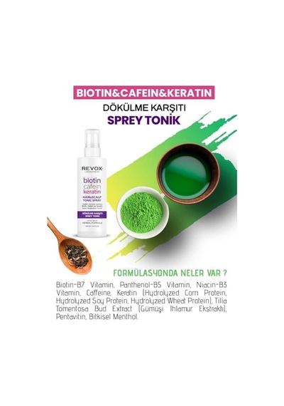 Biotin & Caffeine Keratin Saç Toniği 200 Ml