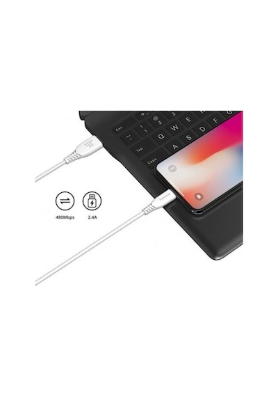 Tronsmart Lcc07 2 Metre Apple iPhone Uyumlu Mfı Lightning Şarj Kablosu