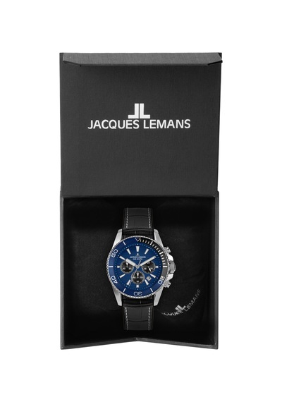 Jacques Lemans 1-2206b Lıverpool Dıver Erkek Kol Saati Gri