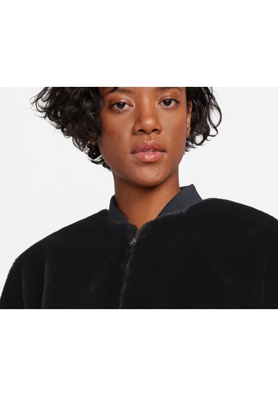 Nike Clothing Jacket W Sportswear Çift Taraflı Ceket Siyah
