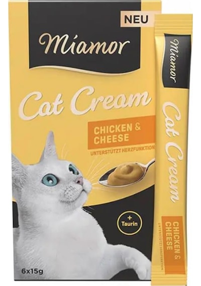 Miamor Cream Tavuk&peynirli Kedi Ödülü 15 Gr X 6