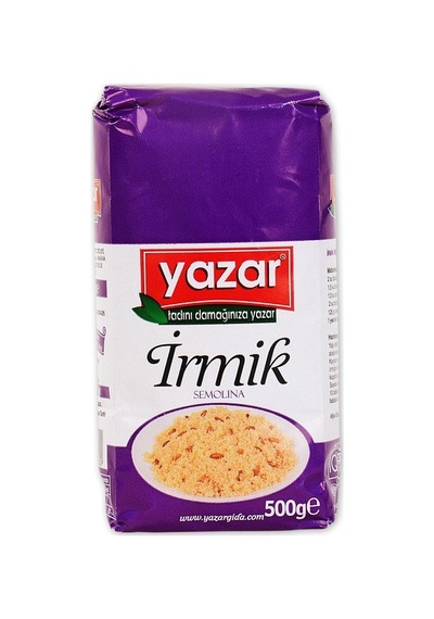 Yazar İrmik 500 G