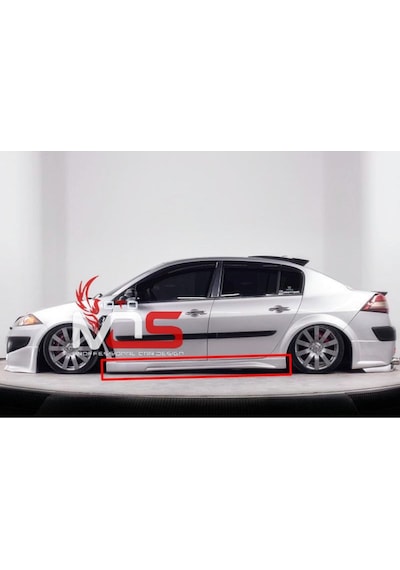 Renault Megane 2 Gtx Marşpiyel Tk Fiberglass Boyasız