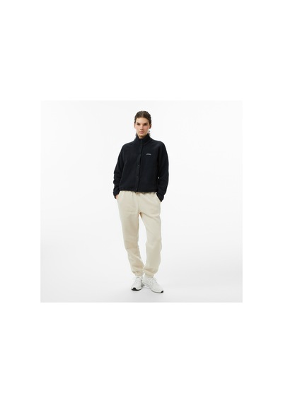 Columbia Jasper Ridge Pebbled Fleece Full Snap Kadın Siyah Outdoor Sweatshirt Al5610