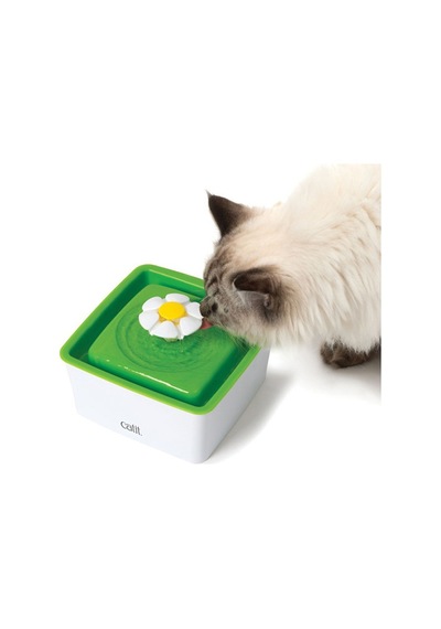Cosmotex Catit Mini Flower Fountain Çiçekli Filtreli Su Kabı 1,5 Lt