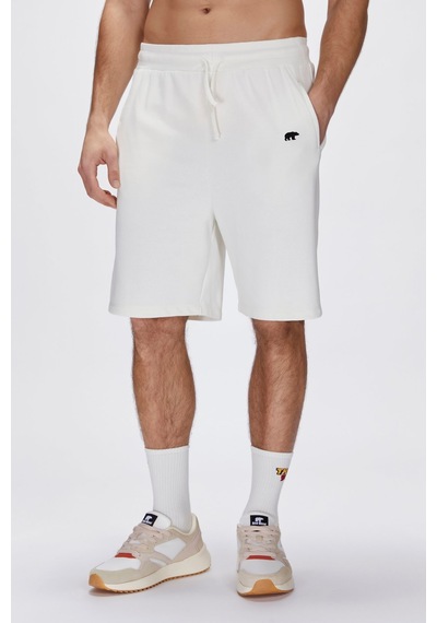Bad Bear Gian Sweatshorts Beyaz Erkek Şort Beyaz