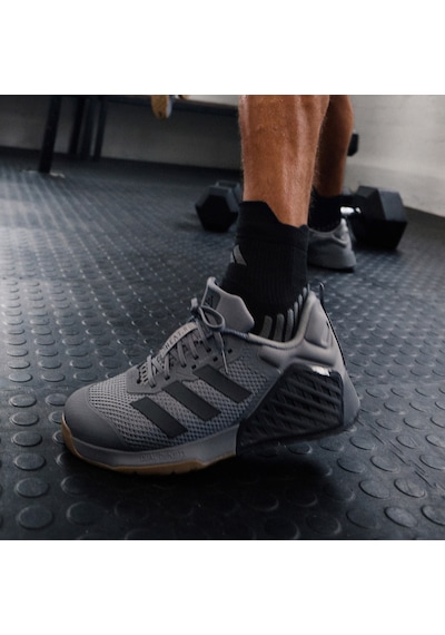 Adidas Dropset 3 Unisex Gri Antrenman Ayakkabısı - Id8627