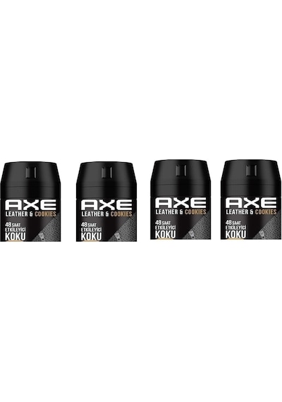 Erkek Deodorant Sprey Leather & Cookies 150 Ml 8690637981487 4 Adet