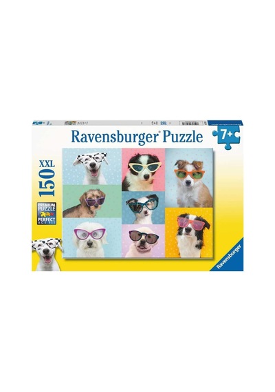 150 Parçalı Puzzle Eğlenceli Köpekler