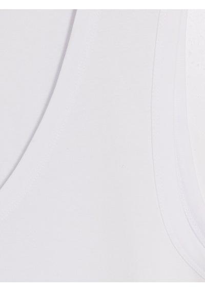 Lcwaıkıkı Curve Beyaz Büyük Beden %100 Pamuklu Kadın Atlet