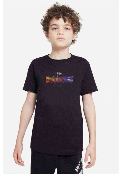 Tshirthane George Harrison Metal Rock Music Baskılı Unisex Çocuk Siyah T-Sh
