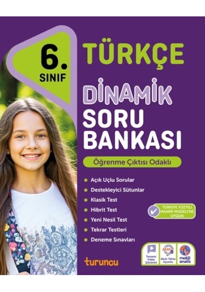 Tudem 2026 6. Sınıf Türkçe Dinamik Soru Bankası Yeni Müfredat