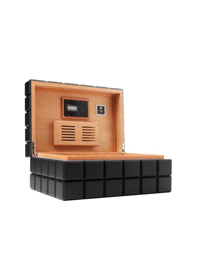 Colibri Heritage Mat Siyah Humidor Puro Kutusu