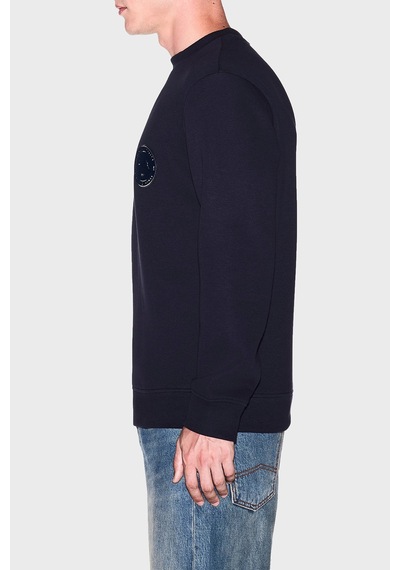 Armani Exchange Logolu Pamuklu Bisiklet Yaka Sweat Erkek Sweat Xm002929 Af16222 Ub101 Lacivert