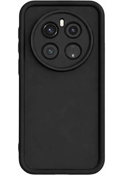 Honor Magic 7 Uyumlu Kamera Çıkıntılı Mat Silikon Telefon Kılıfı Siyah