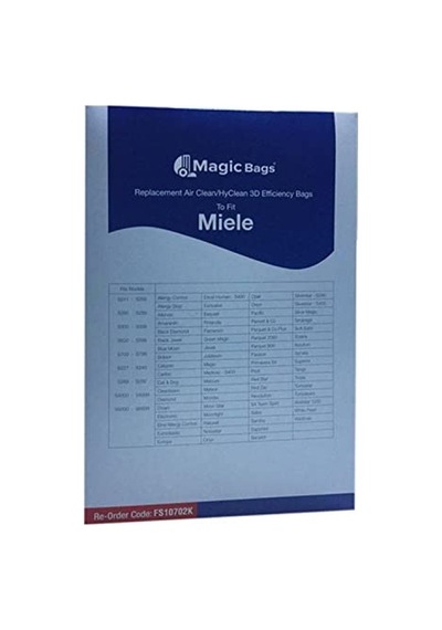 Seninürünün Senin Ürünün Mıele Typ Fjm İle Uyumlu 5 Katlı Bez Toz Torbası 4 Adet
