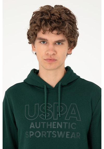 U.s. Polo Assn. Erkek Koyu Yeşil Sweatshirt 50293439-vr079 Koyu Yeşil