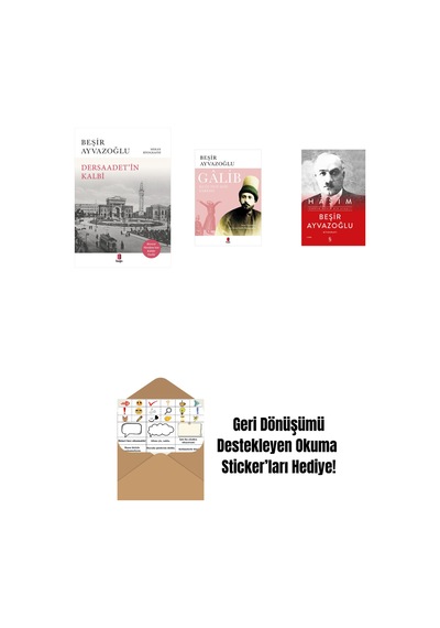 Dersaadet İ N Kalbi + Gâlib - Kuğunun Son Şarkısı + Haşim Ciltli + Okuma Sticker'ları