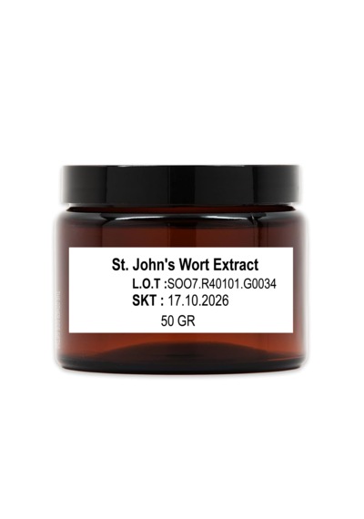 St. John's Wort Extract 50 Gr Sarı Kantaron Eki %0.3 Hyper