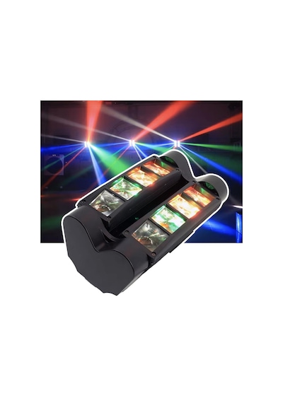 Quenlite Qx-150 Led Spider Beam Dmx512 Moving Head Light Robot Sahne Işık