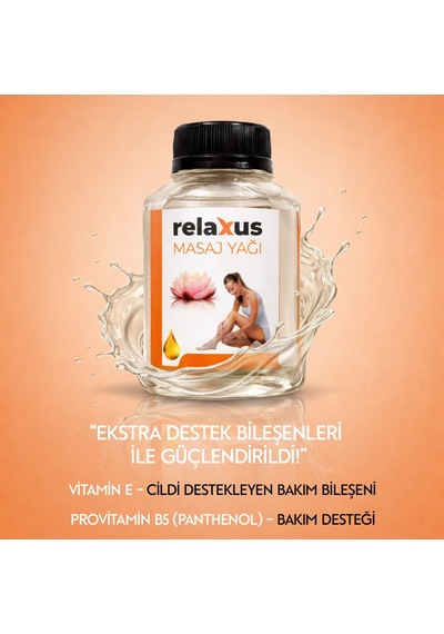 Relaxus Bitki Özlü Naturel Masaj Yağı 100 ML
