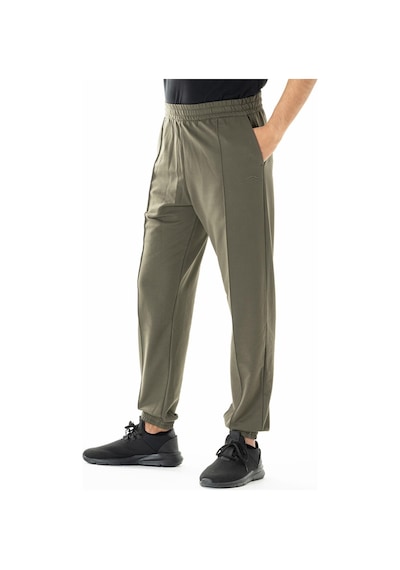 Maraton Sportswear Oversize Erkek Lastik Paça Basic Açık Haki Eşofman Altı 22417 Açık Haki