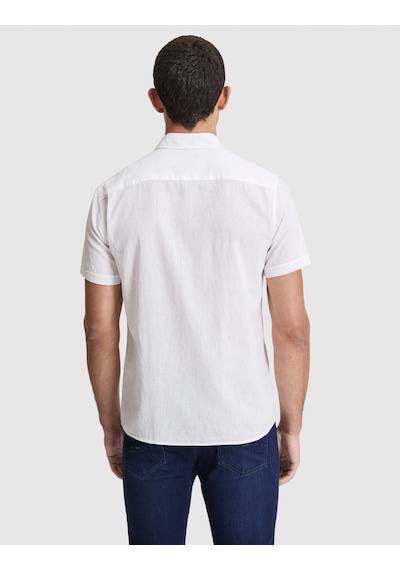 Pierre Cardin Erkek Beyaz Gömlek Kısa Kollu 50320933-vr013