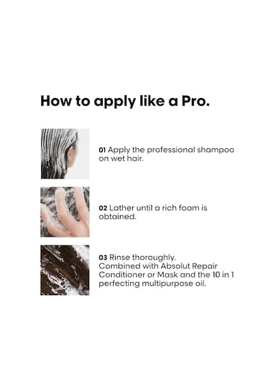 L'oréal Professionnel Paris Serie Expert Absolut Repair Yıpranmış Saçlar Için Onarıcı Şampuan 300ml