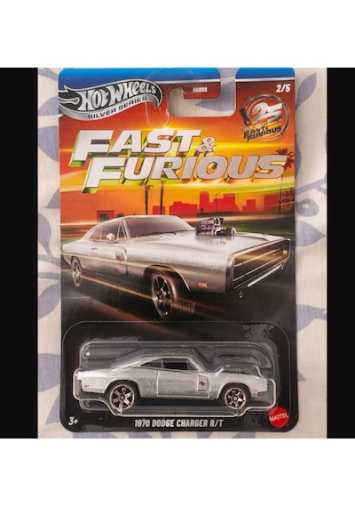 Hot Wheels Siver Series Fast&furious 1970 Dodge Charger R/t Gri