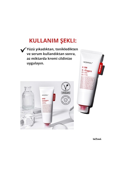 Medipeel Red Lacto Collagen Barrier Cream 80 Ml Kollajen Ve Peptidler Içeren Bariyer Kremi M0486