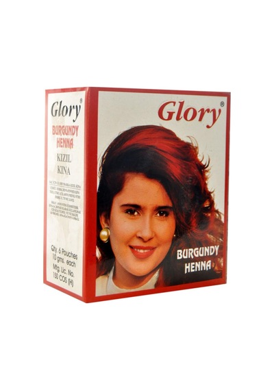 Glory Glory Kızıl Hint Kınası (Burgundy Henna) 10 Gr Paket