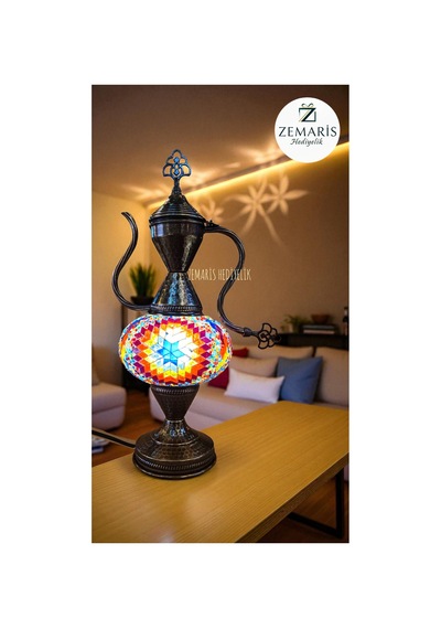Otantik Mozaik İbrik Çok Renkli - 729414262 Çok Renkli