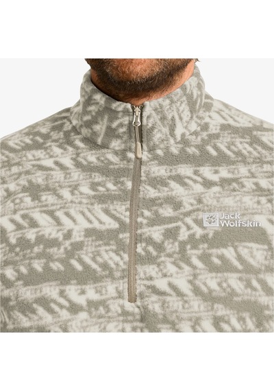 Jack Wolfskin Big Sky Half Zipped Erkek Bej Polar A65447 5559697