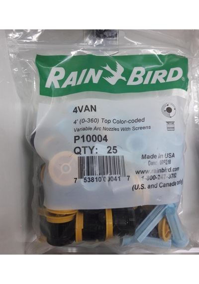 Rain Bird 4 Van Ayarlanabilen Nozul - 25 Adet
