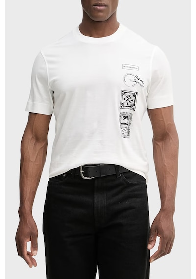 Emporio Armani Erkek T Shirt Em004994 Af24470 U0003 Beyaz Beyaz