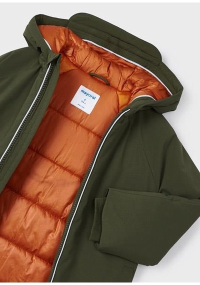 Name It Mayoral Erkek Çocuk Yeşil Parka Mont Green