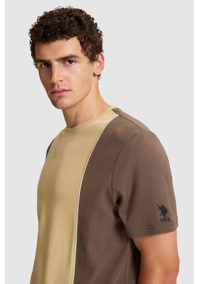 U.s. Polo Assn. Erkek Kahverengi Tişört 50326984-vr029