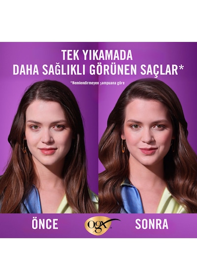 OGX Biotin & Kolajen Dolgunlaştırıcı Sülfatsız Şampuan 385 ml + Tarak