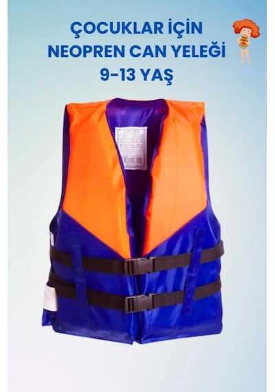 S Beden 4-8 Yaş Mavi Çocuk Can Yeleği Neopren Sünger Yüzme Yeleği Çocuklar İçin Yüzdürme Yelek,Can