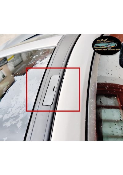 Renault Megane 2 Sanruflu Tavan Çıtası Kapağı 2 Adet