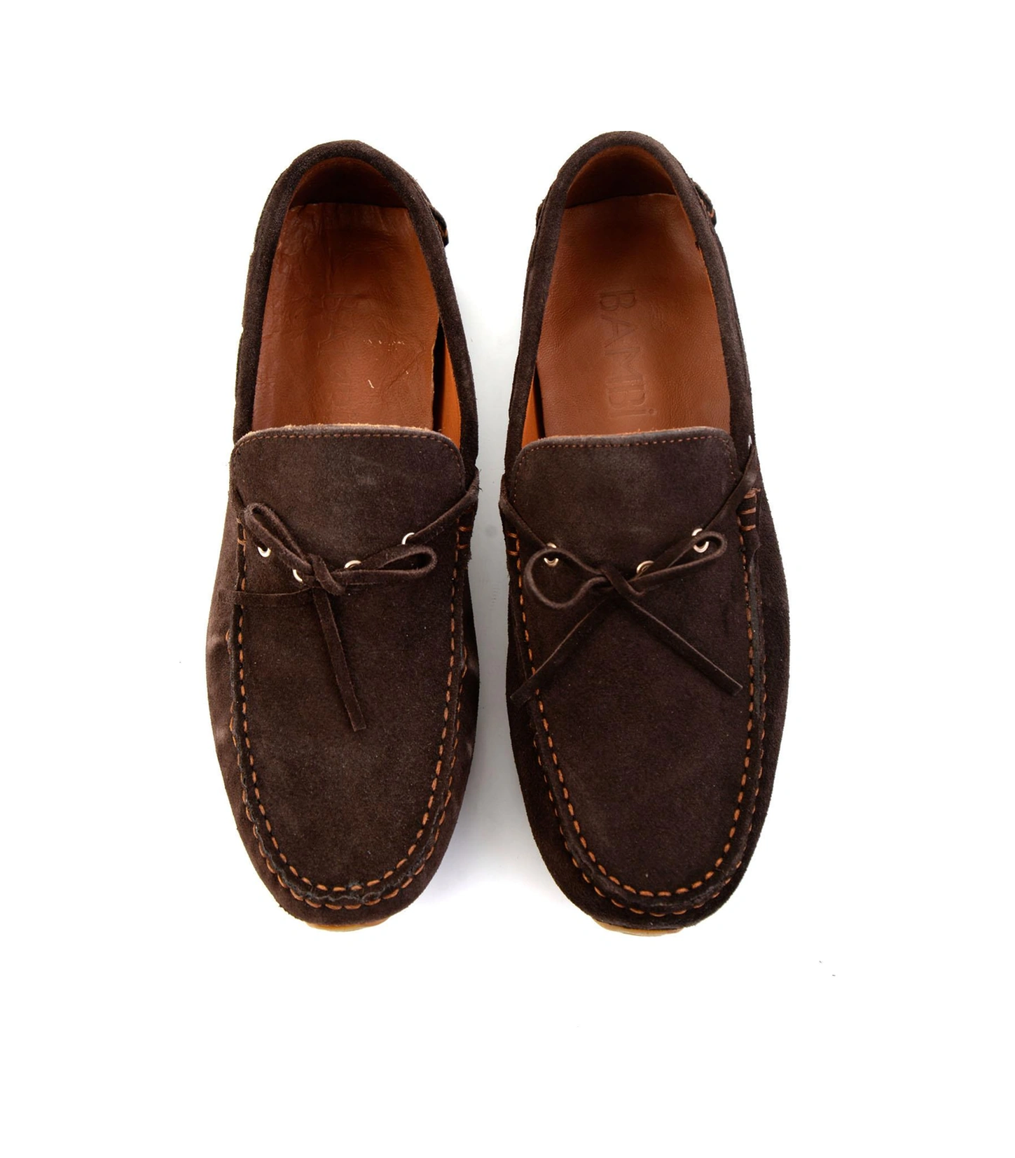 Bambi Kahve Hakiki Deri Erkek Loafer Ayakkabı E01547070102 Kahve