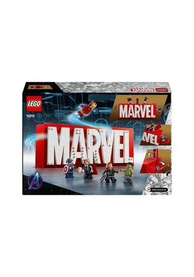 Marvel Logosu Ve Minifigürleri - 12 Yaş Ve Üzeri Yaratıcı Oyun