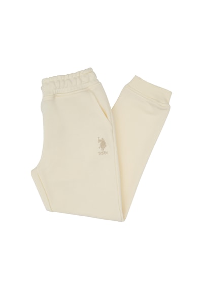 U.S. Polo Assn. Kız Çocuk Krem Jogger Eşofman Altı 50314941-VR256