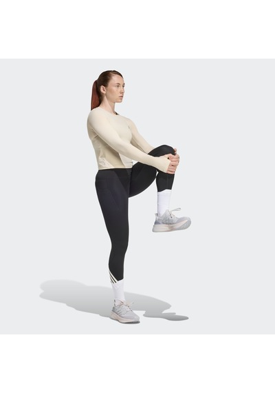 Adidas Adi365 Climacool 3 Bantlı Tam Boy Kadın Siyah Koşu Taytı Ke3738