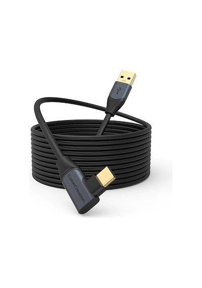 Cablecreation Meta Quest 3 128gb Vr Gözlük Uyumlu Type-c To Usb-a Kablo 5m Usb 3.1