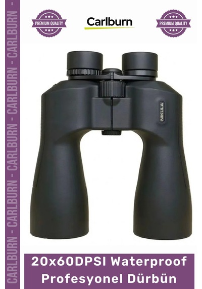 Carlburn Dürbün Askeri Avcı Doğa Gece Gözlem Optik 20x60dpsı Waterproof Profesyonel Dürbün 1000m-49m Çok Renkli